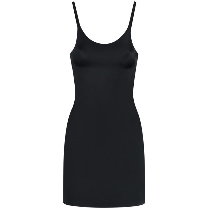 BYE-BRA - VESTIDO INVISIBLE SINGLE NEGRO TALLA S