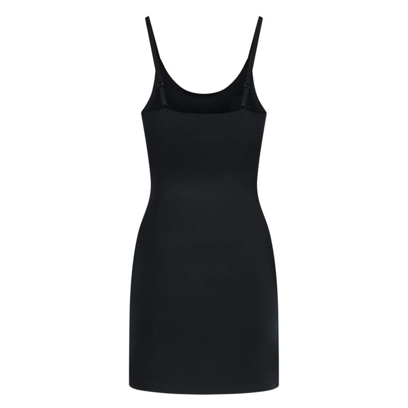 BYE-BRA - VESTIDO INVISIBLE SINGLE NEGRO TALLA S