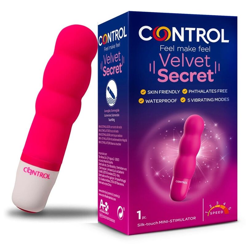 CONTROL - ESTIMULADOR MINI VELVET SECRET