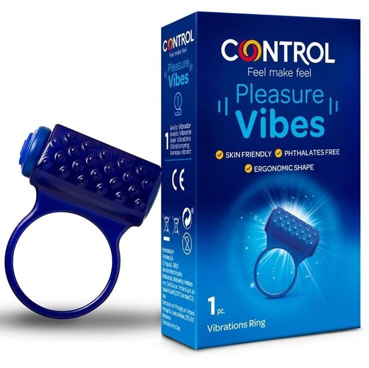 CONTROL - ANILLO VIBRADOR PLEASURE VIBES