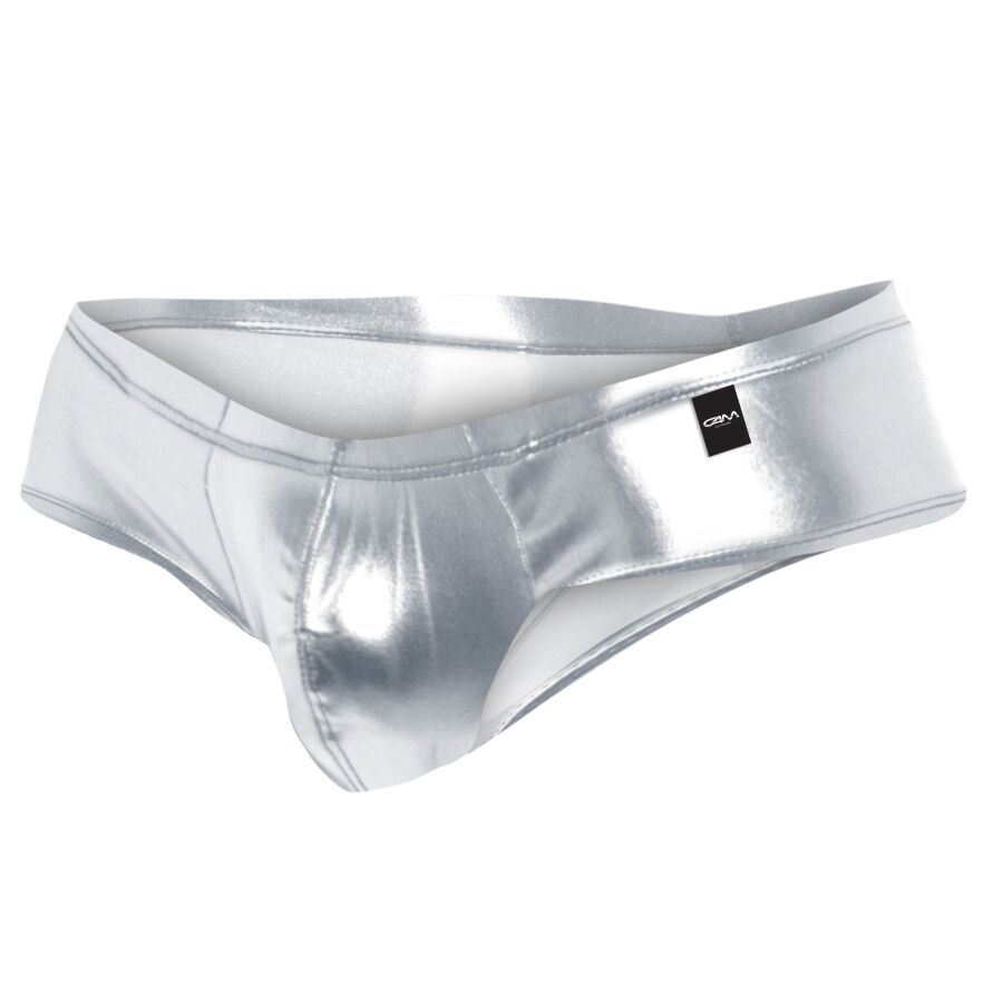 CUT4MEN - CULOTTE CHEEKY ARGENT L