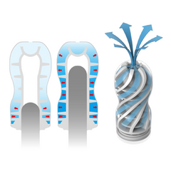 TENGA - MASTURBADOR CON COJÍN DE AIRE