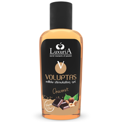 INTIMATELINE LUXURIA - VOLUPTAS EDIBLE MASSAGE GEL WARMING EFFECT - CHOCONUT 100 ML