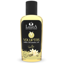 INTIMATELINE LUXURIA - VOLUPTAS GEL DE MASAJE COMESTIBLE CON EFECTO CALENTAMIENTO - VAINILLA 100 ML