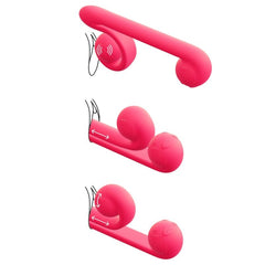 VIBRADOR CARACOL - VIBRADOR MULTIACCIÓN ROSA