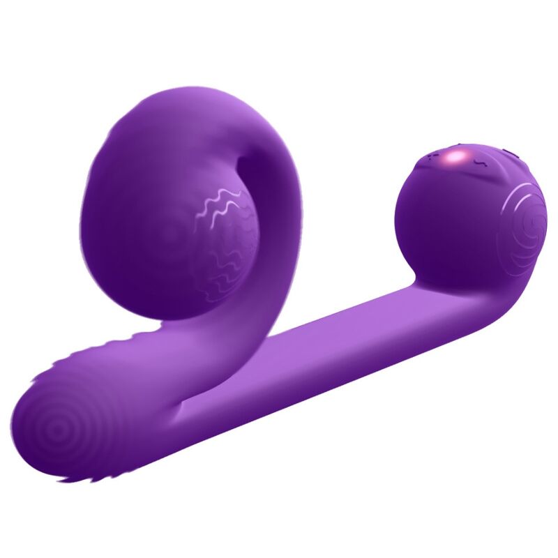 VIBRADOR CARACOL - VIBRADOR MULTIACCIÓN MORADO