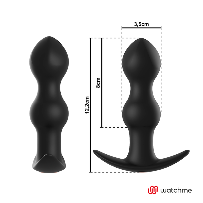 ANBIGUO - WATCHME CONTROL REMOTO PLUG TIBERIO VIBRADOR ANAL