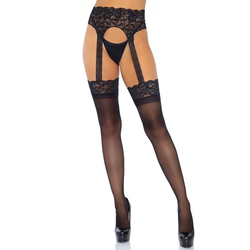 LEG AVENUE - BAS  JARRETELLES OPAQUE TAILLE UNIQUE