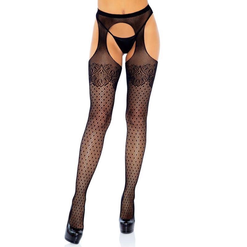 LEG AVENUE - POLKA DOTS SUSPENSION PIPE ONE SIZE