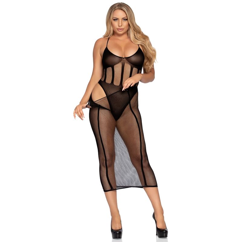 LEG AVENUE - CONJUNTO BODY Y FALDA TALLA ÚNICA