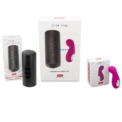 KIIROO - CONJUNTO PAREJAS TITAN Y CLIONA LILA