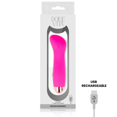 DOLCE VITA - ONE VIBRADOR RECARGABLE 7 VELOCIDADES ROSA