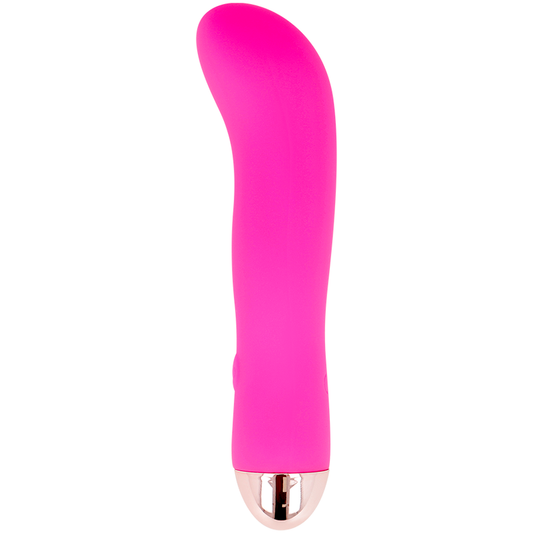 DOLCE VITA - VIBRATEUR RECHARGEABLE DEUX ROSE 7 VITESSES