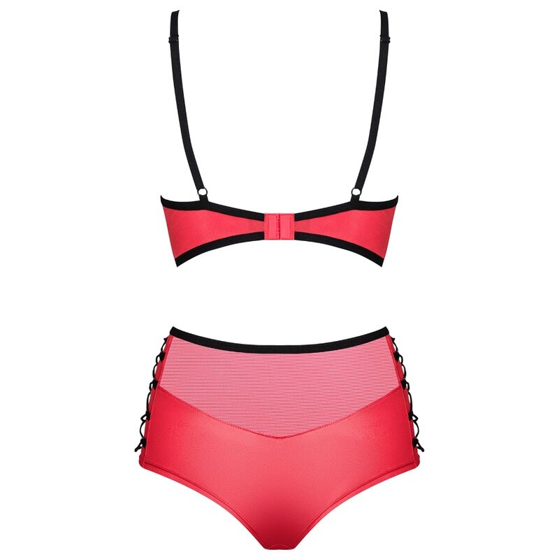 OBSESSIVE - ENSEMBLE CUIR DEUX PIÈCES S/M