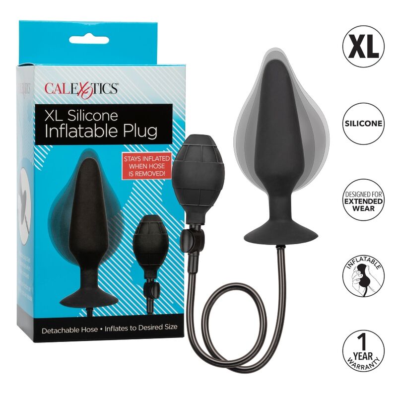 CALEXOTICS - TAPÓN DE SILICONA HINCHABLE XL