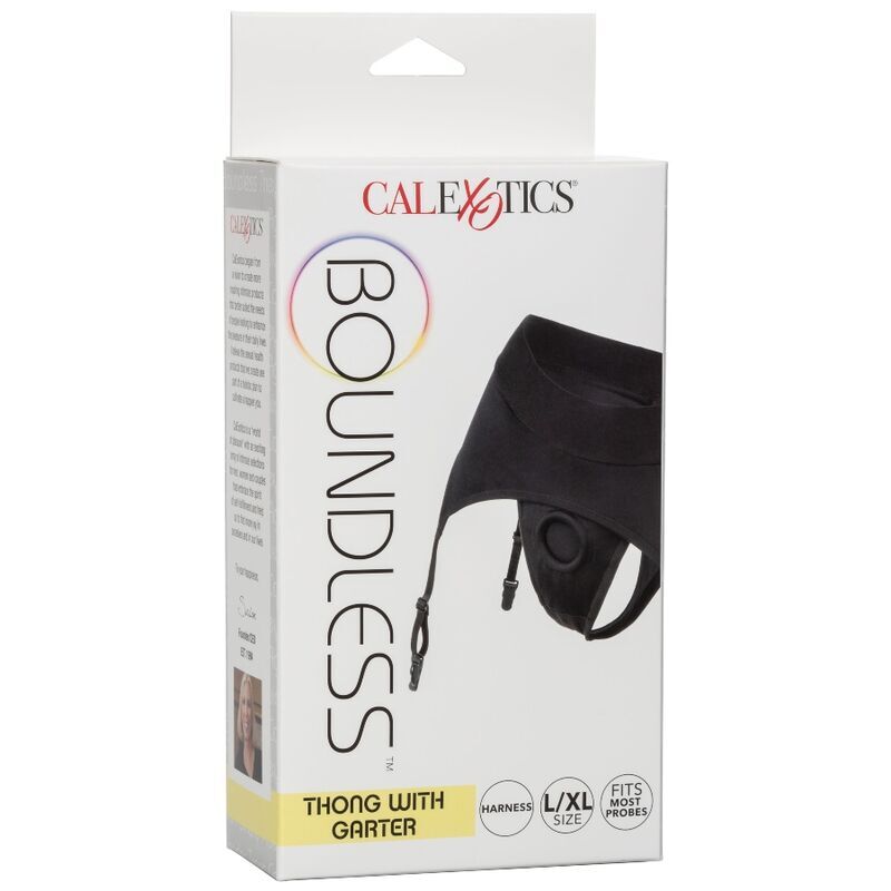 CALEXOTICS - TANGA BOUNDLESS CON LIGUERO L/XL