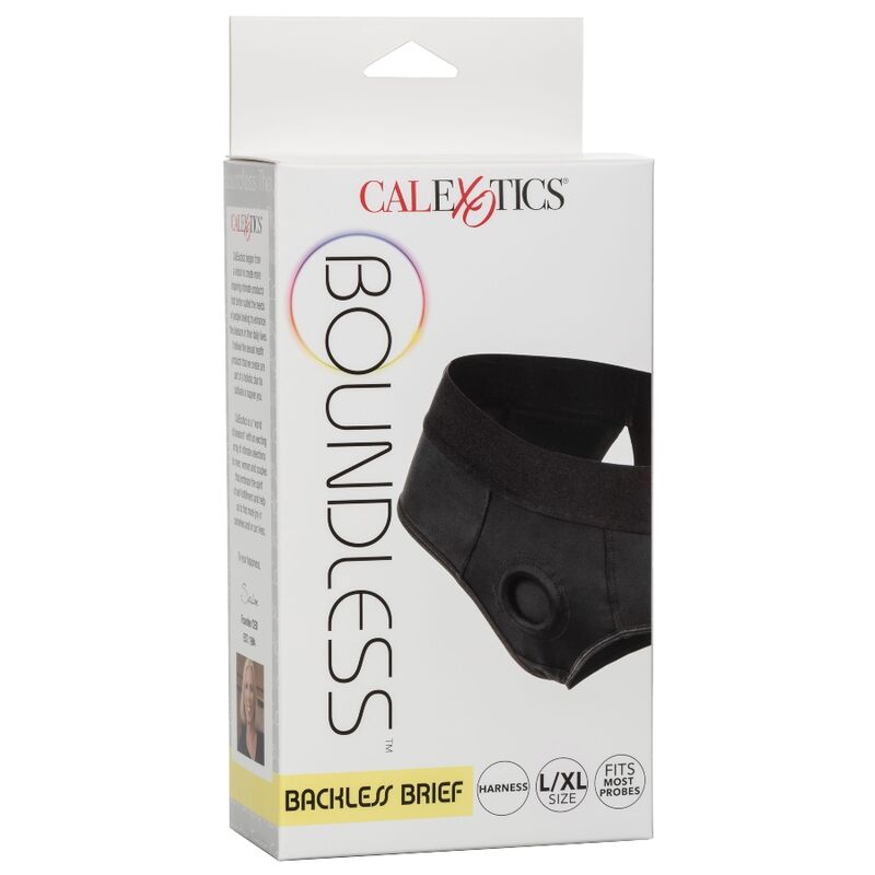 CALEXOTICS - BOUNDLESS BACKLESS BRIEFS L/XL