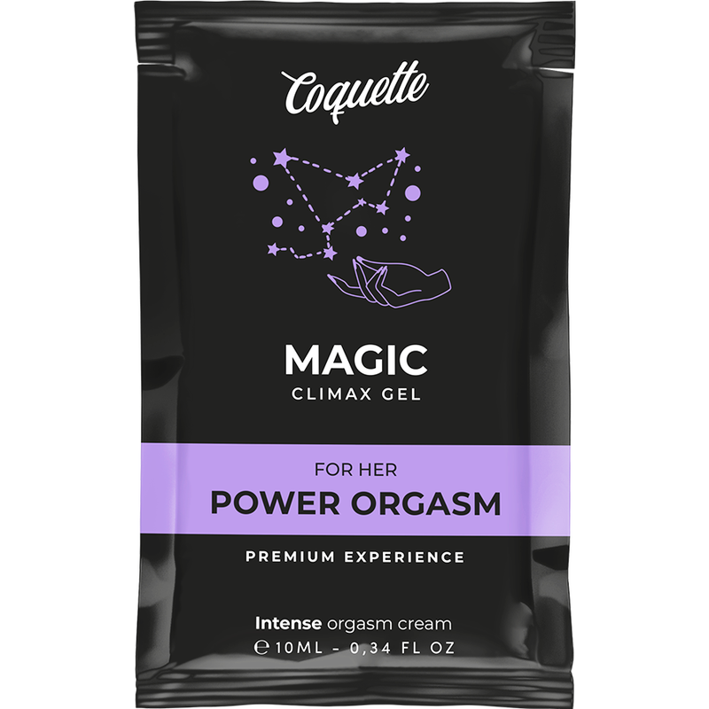 COQUETTE CHIC DESIRE - CLIMAX POCKET GEL MÁGICO PARA SU ORGASMO GEL MEJORADOR 10 ML