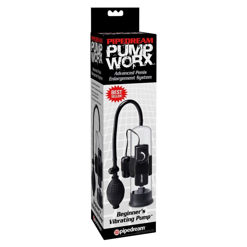 PUMP WORX - BEGINNERS VIBRATING SUCTION CUP PUMP