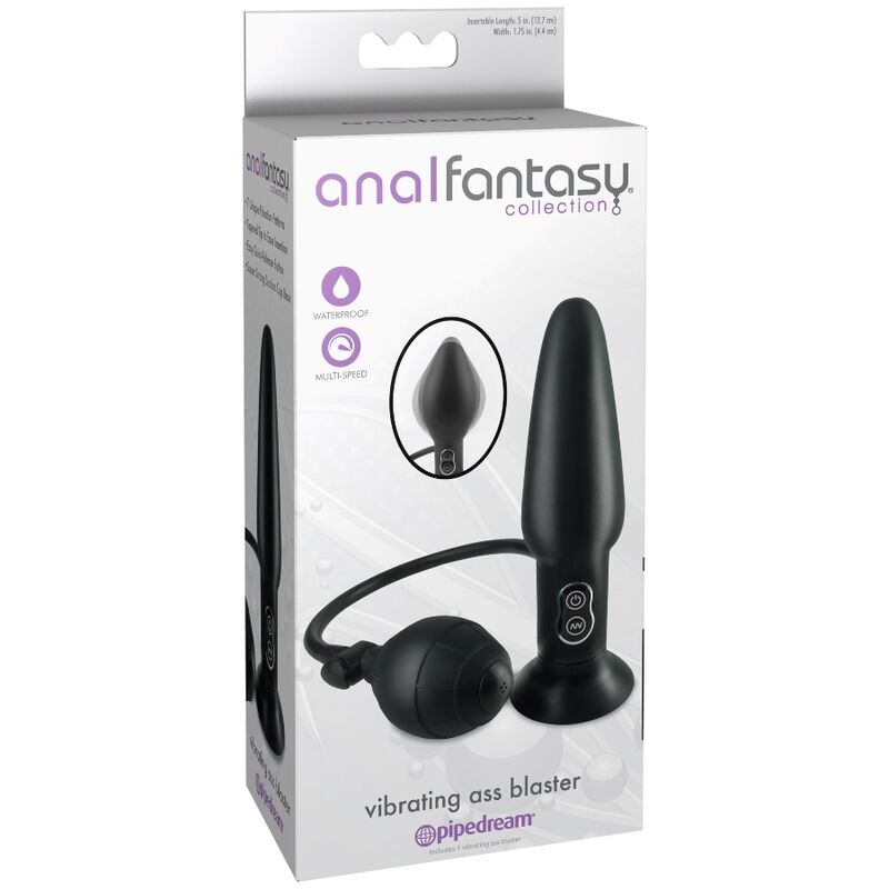 ANAL FANTASY - INFLATABLE PLUG VIBRATOR