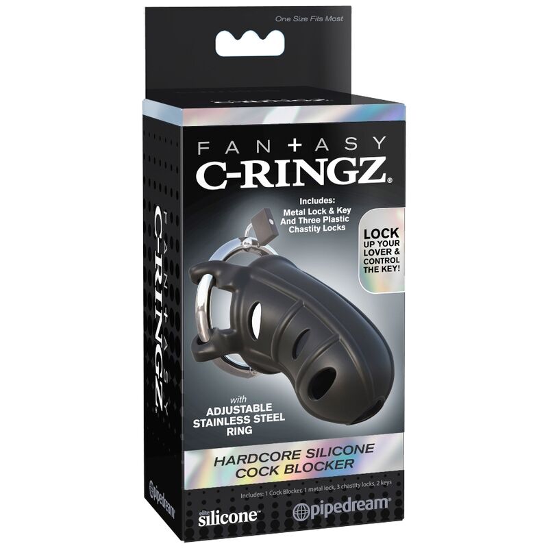 FANTASY C-RINGZ - EXTREME SILICONE COCK LOCK