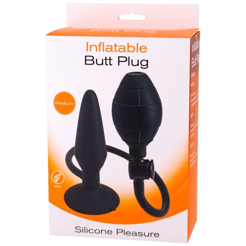 SIETE CREACIONES - PLUG ANAL HINCHABLE TALLA M