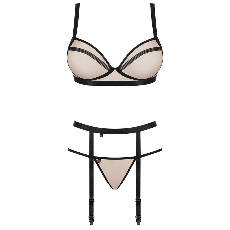 OBSESSIVE - NUDELIA CONJUNTO TRES PIEZAS S/M