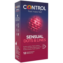 CONTROL - SENSUAL POINTS &amp; LINES POINTS AND STRETCH MARKS 12 UNITS