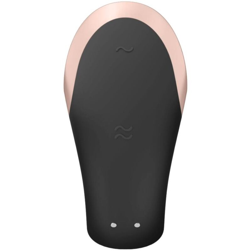 SATISFYER - VIBRATEUR DOUBLE LOVE LUXURY PARTNER NOIR