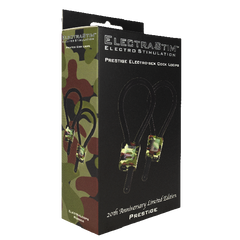 ELECTRASTIM - PRESTIGE ELECTRALOOPS CAMOUFLAGE ADJUSTABLE PENILE RINGS