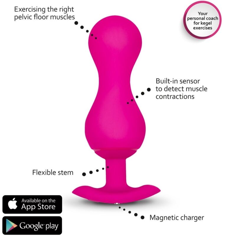 G-VIBE - GBALLS 3 - BOLAS KEGEL CON APLICACIÓN