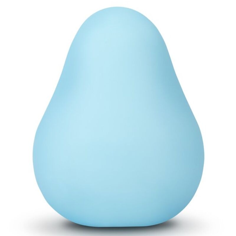 G-VIBE - OEUF MASTURBATEUR TEXTURÉ RÉUTILISABLE BLEU