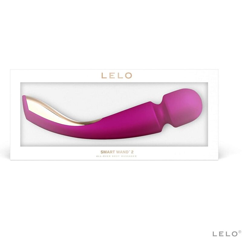 LELO - MASAJEADOR SMART WAND MEDIANO 2 ROSA PROFUNDO