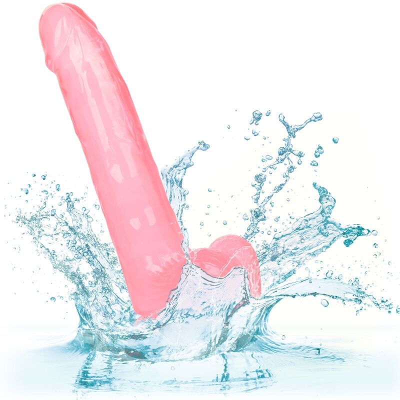 CALEXOTICS - DILDO ROSA TAMAÑO QUEEN 20.3 CM