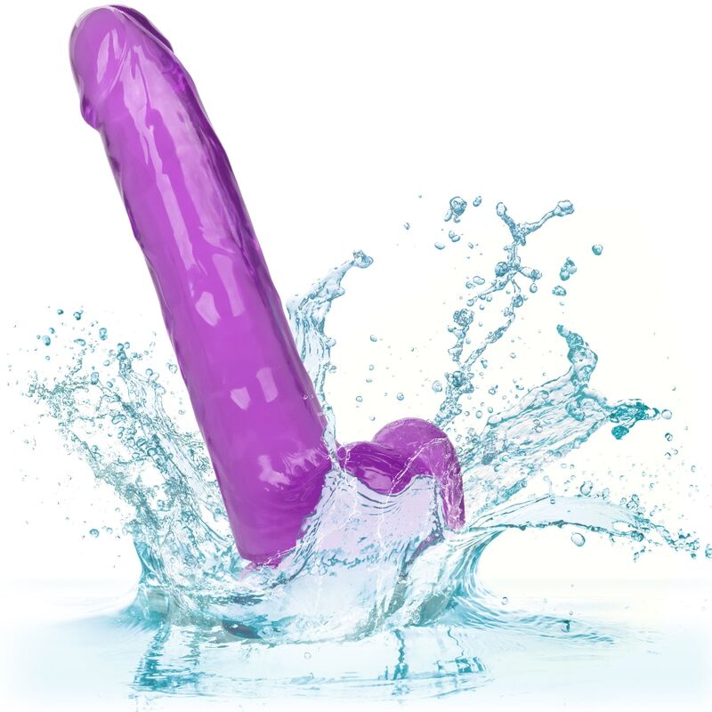 CALEXOTICS - DILDO TAMAÑO QUEEN MORADO 20.3 CM