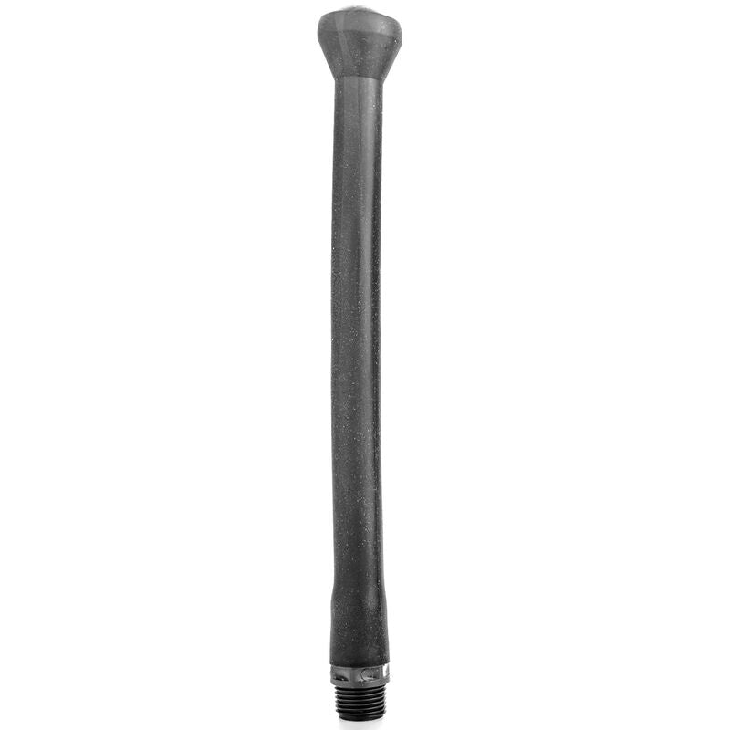 TODO NEGRO - TAPÓN SISTEMA DUCHA ANAL SILICONA 27 CM