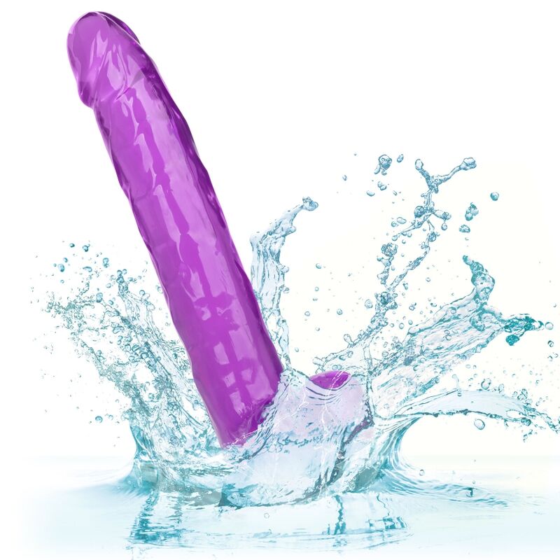 CALEXOTICS - DILDO TAMAÑO QUEEN MORADO 25.5 CM