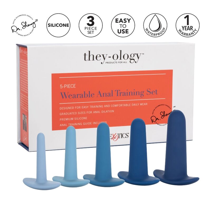 CALEXOTICS - 5 PIECE PORTABLE ANAL TRAINING SET