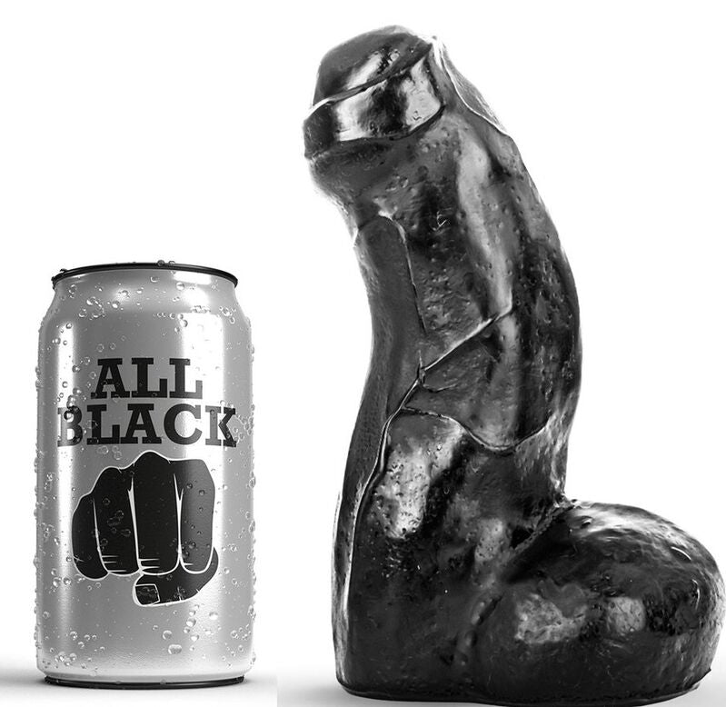 TODO NEGRO - DONG NEGRO REALISTA 17 CM