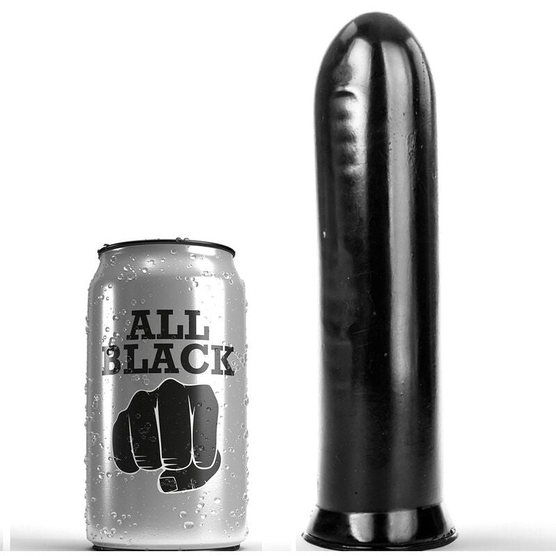 TODO NEGRO - DILDO NEGRO 19 CM