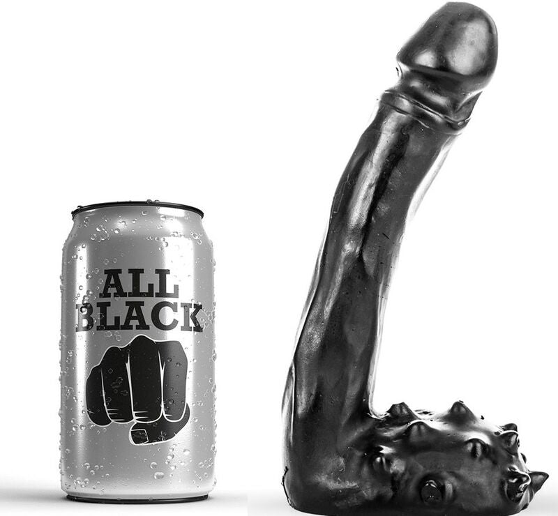 TODO NEGRO - DILDO REALISTA 19 CM