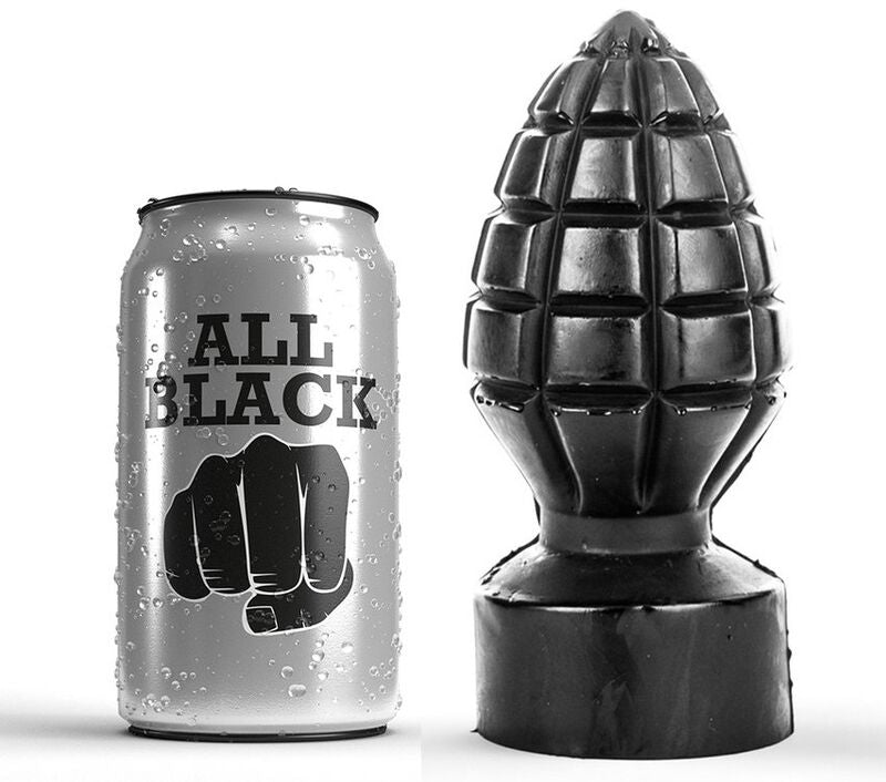 ALL BLACK - ANAL PLUG 14 CM