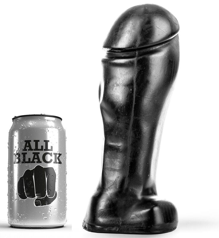 ALL BLACK - DONG 22 CM WIDE END