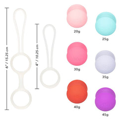 CALEXOTICS - ELLE-OLOGIE SET BOLAS KEGEL INTERCAMBIABLES