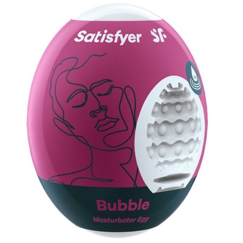 SATISFYER - OEUF MASTURBATEUR BUBBLE