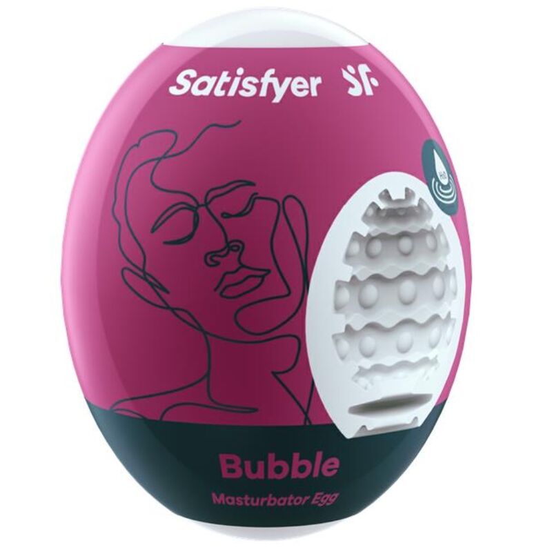 SATISFYER - HUEVO MASTURBADOR DE BURBUJAS