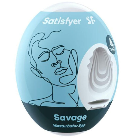 SATISFYER - OEUF DE MASTURBATEUR SAVAGE