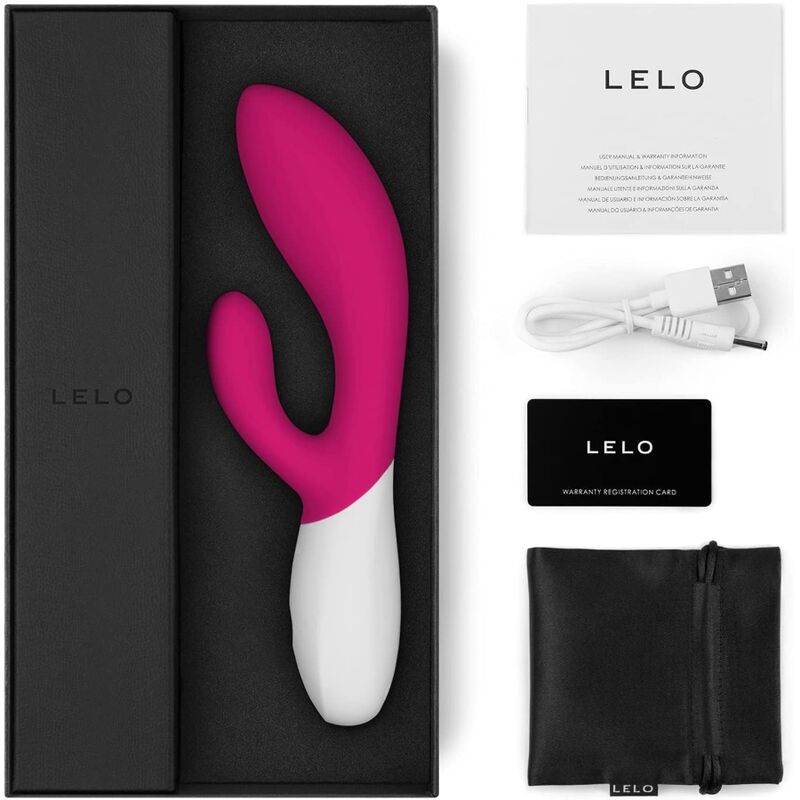 LELO - INA WAVE 2 VBRADOR LUXE MOVIMIENTO ESPECIAL CEREZA