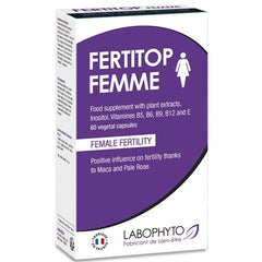 LABOPHYTO - FERTITOP FOOD SUPPLEMENT FEMALE FERTILITY FEMALE FERTILITY 60 PILLS