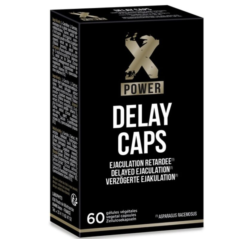 XPOWER - DELAY CAPS EYACULACIÓN RETARDADA 60 CÁPSULAS